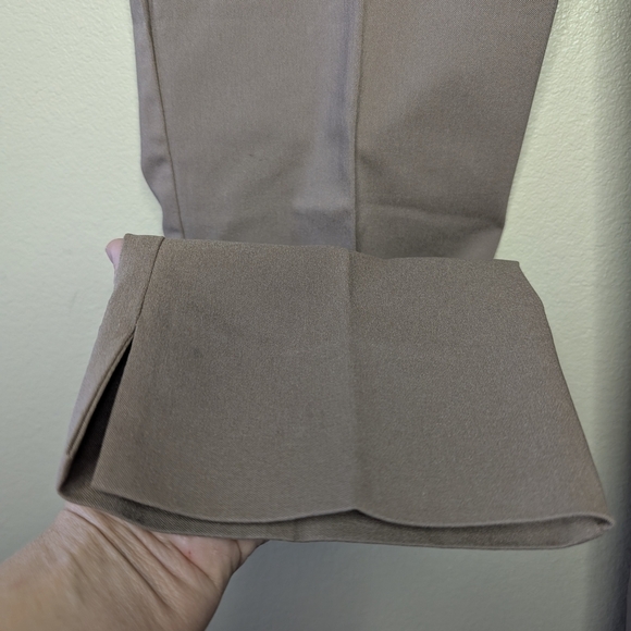 Renuar Slip-on Taupe Trousers Size 4 - Picture 4 of 14